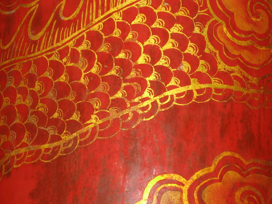 Detailansicht einer Saeule