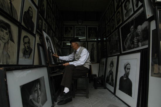 Fotorealistischer Portraitmaler