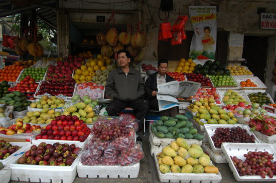 Suedfruechte in Nordvietnam