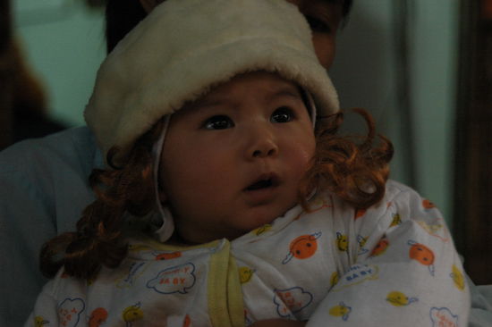 Maedchen, blondperueckt (der letzte Schrei!)