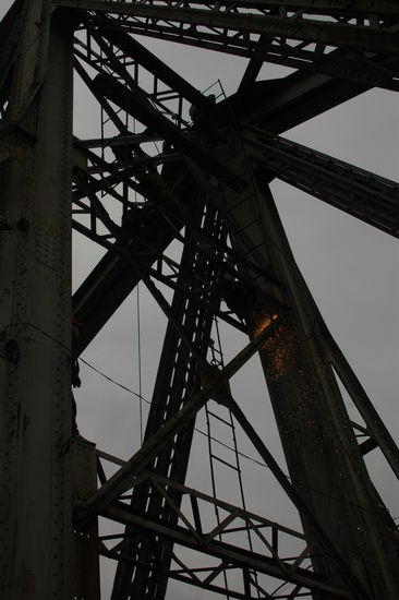 Stahlkonstruktion und Reparaturarbeiten