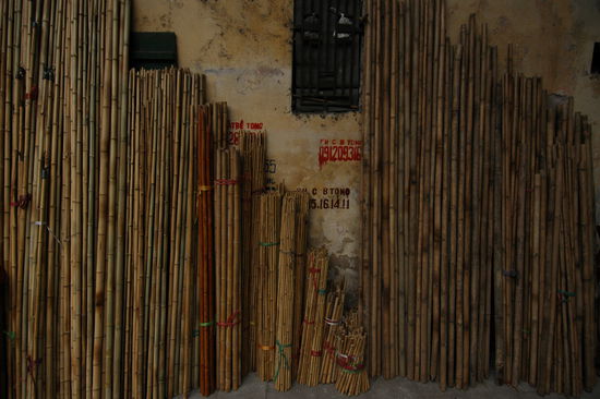 Bambus in allen Laengen fuer alle Zwecke