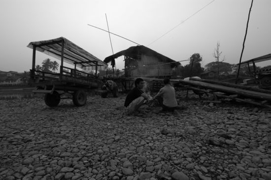 Am Nam Xong Fluss bei Vang Vieng