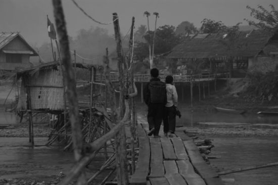 Morgenstimmung in Vang Vieng