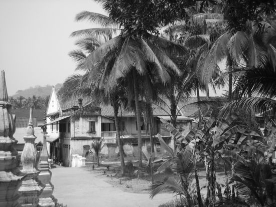 UNESCO-Gelder werden verwendet, um ueberall in der Stadt erhaltenswerte Bausubstanz zu restaurieren