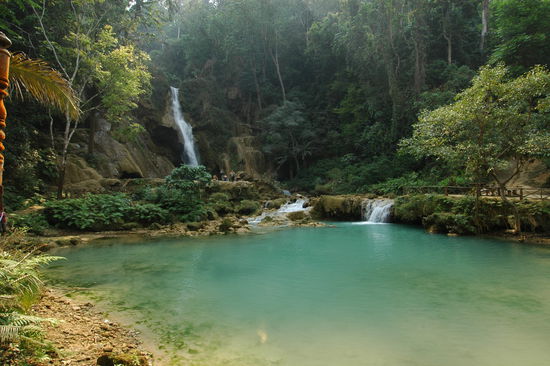 Am Kouang Si Wasserfall