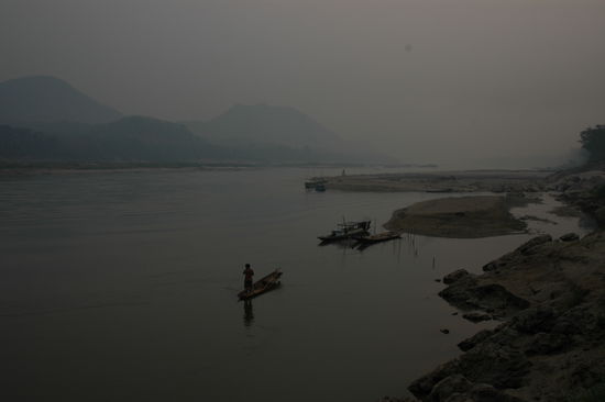 Am Mekong bei Luang Prabang