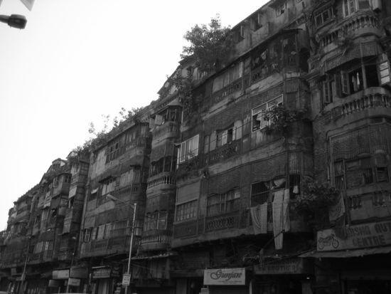 Wohngebaeude, in Ehren gealtert