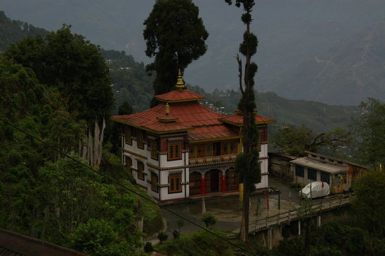 Bhutia Basty Gompa in Darjeeling