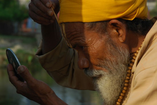 Begegnungen in Janakpur;
Saddhus