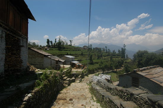 Zwischen Deurali und Tatopani