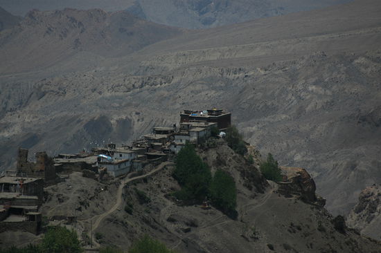 Zwischen Muktinath und Kagbeni;
Jharkot