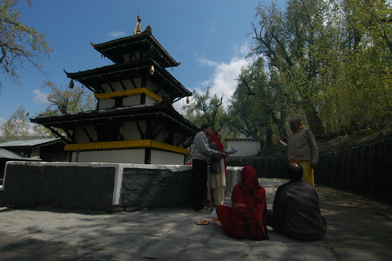 Der Hindu-Tempel in Muktinath