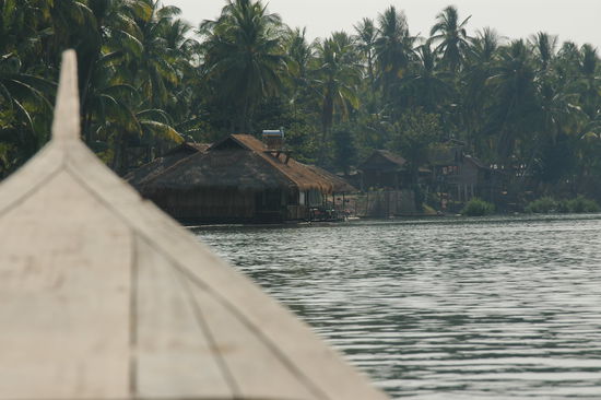 Sala Phae, unser Hausboot auf dem Mekong