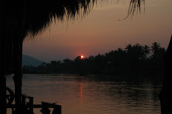 ... und jeden Abend einen traumhaften Sonnenuntergang geniessen.