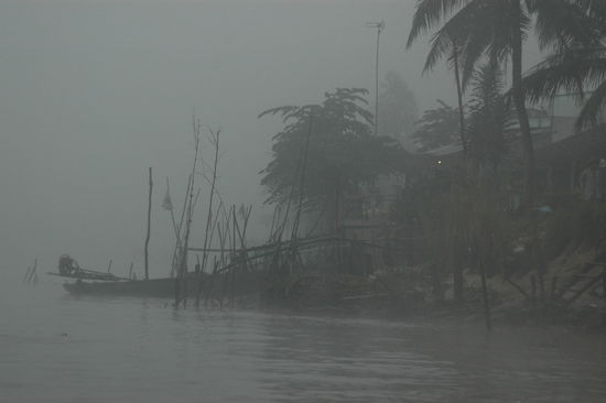 Morgenstimmung auf dem Weg nach Saigon