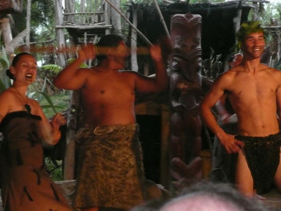 Tanz der Maoripeople