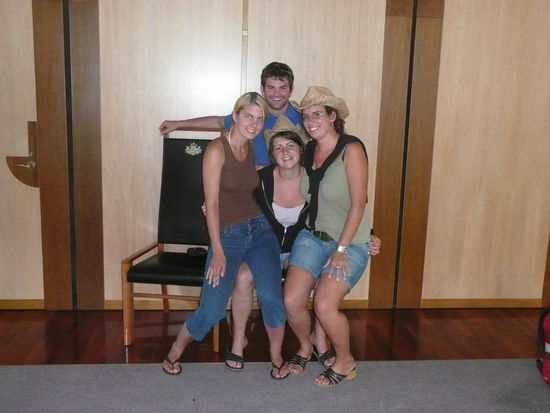 Kusi, Irene, Nici und Michaela