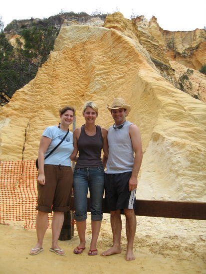 Sandsteine auf der Fraser Island