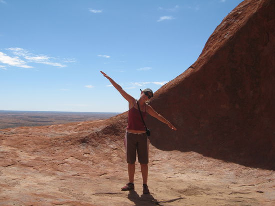 Irene auf der Spitze