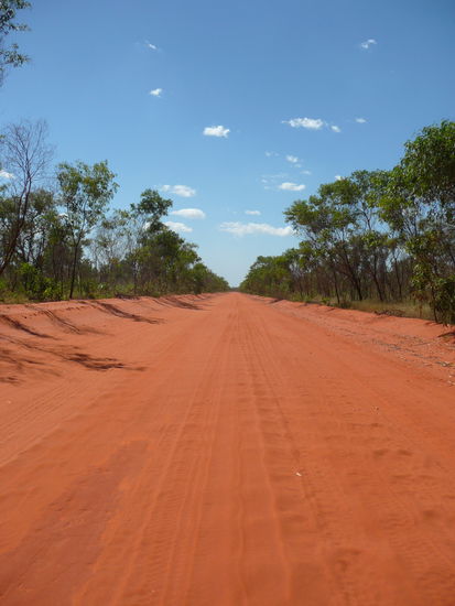 Horrrrrorstrasse fuer unser Auto