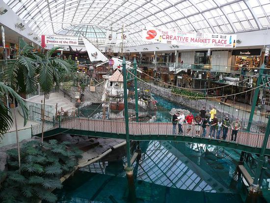 Ein kleiner Teil vom Einkaufscenter