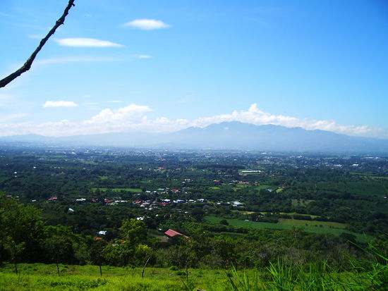 Der Ausblick von meiner Terasse