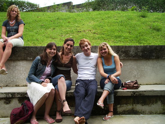 Freunde aus dem Institut
Magda,Sultan,Laura