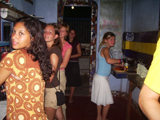 Wie kochen 4 Kilo pasta in der Kueche von Rocking J^s