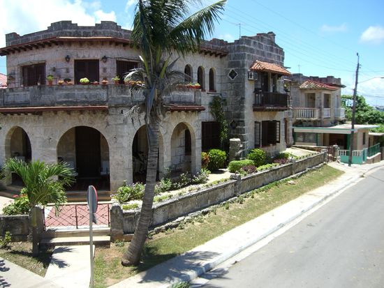 Restauriertes Haus aus der Kolonialzeit in Varadero