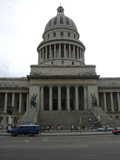 Das Capitolio wurde geentert und besichtigt