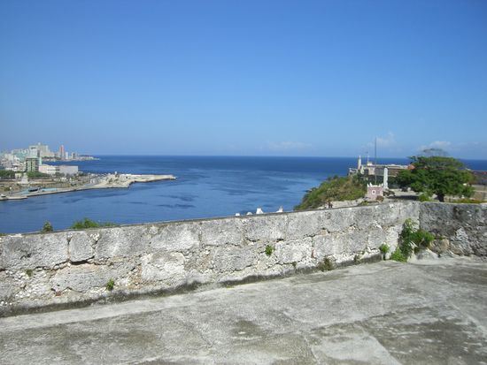 Die Hafeneinfahrt von Havanna