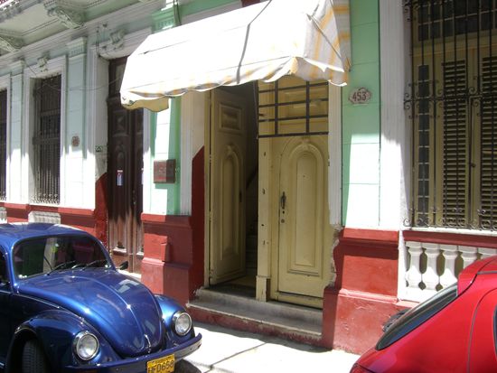 Der unscheinbare Eingang zu einem tollen Restaurant!