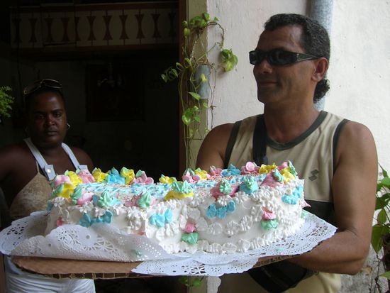 Die Geburtstagstorte