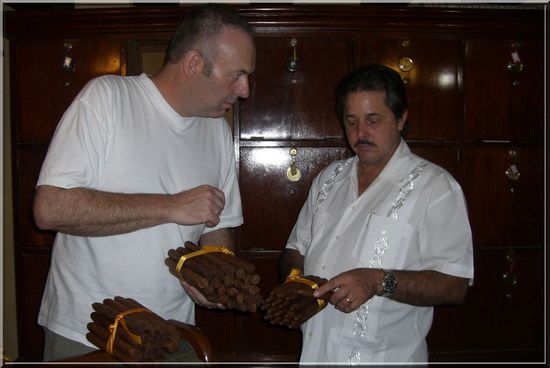 Begutachten der "Meisterwerke"