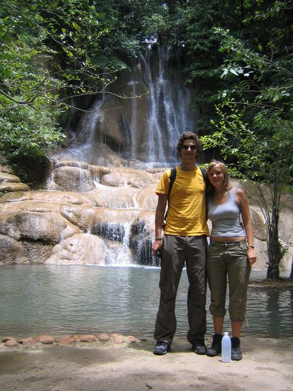 wasserfall soi yak, wunderbar zum schwimme