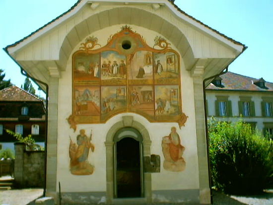 Jakobskapelle mit Galgenwunder in Tafers