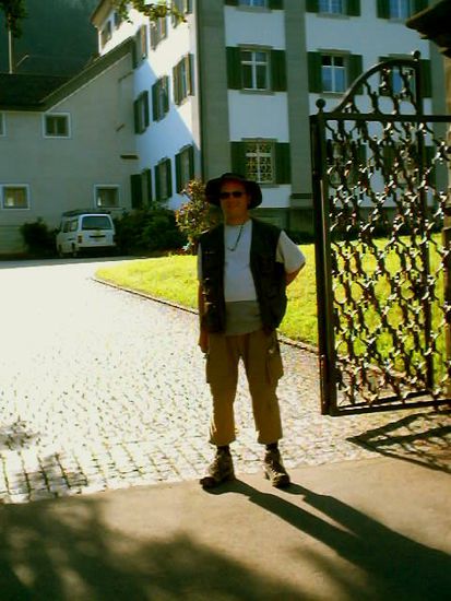 ...vor dem Kloster in Fischingen