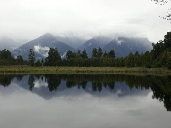 Lake Matheson (der Spiegel-See)...