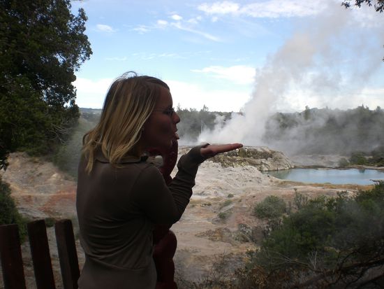 ...bei den heissen Quellen...