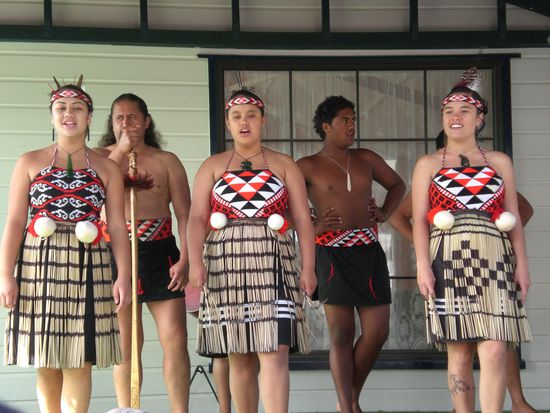 Und nochmal Maori-Taenze...