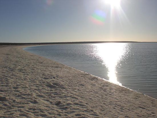 Am Shell Beach...