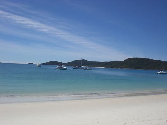 Whitehaven Beach, Whitsunday Islands...
