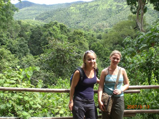 ...den wir nach einem schweisstreibenden Aufstieg erklommen haben.