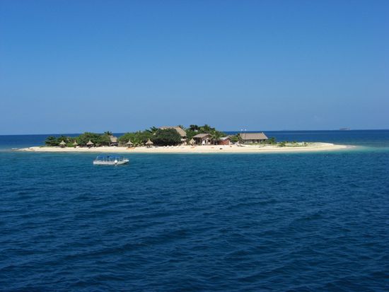 Auf dem Weg nach Waya Lailai.... South Sea Island