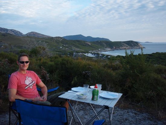 Campingdinner... noch nicht serviert