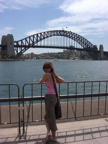 Sarah and Harbour Bridge