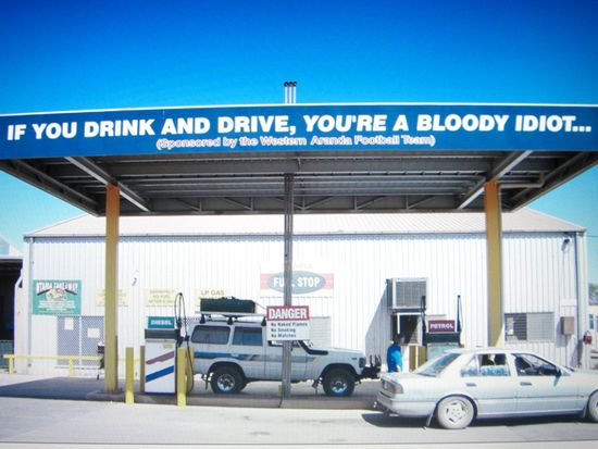 Tankstelle in Hermannsberg