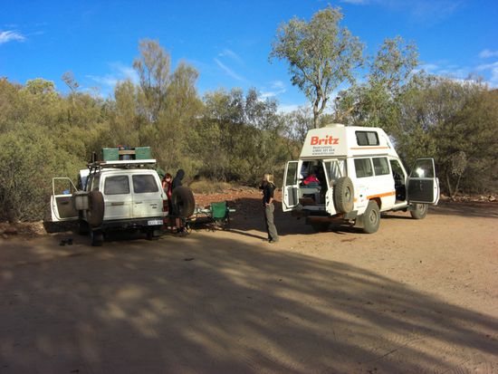 Campground Ormiston Gorge