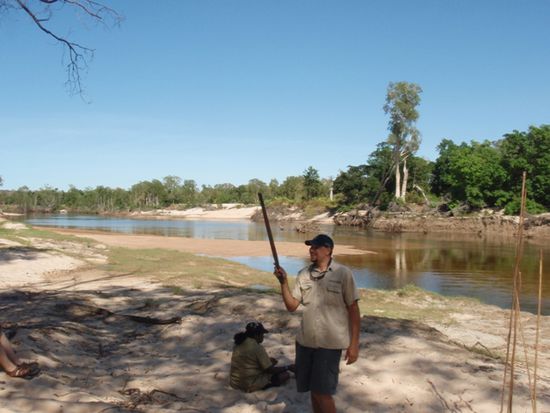 Shane bringt uns die Jagdkultur der Aboriginal näher